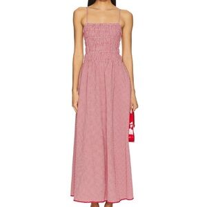 SOLID & STRIPED x REVOLVE Delta Dress in Apple Red Gingham